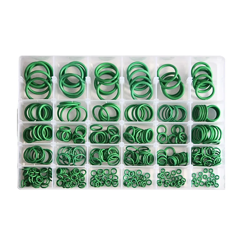 Master Air Conditioning O Ring 420 Piece Green Assortment Kit - 30 Sizes
