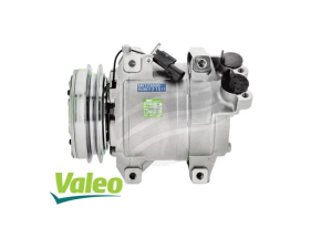 Genuine Valeo Mitsubishi Triton Ac Compressor on white background