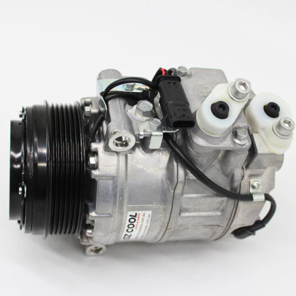 Mercedes Benz Ac compressor on white background