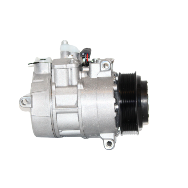 AC Compressor Mercedes GL350 on white background