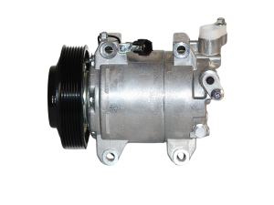 Ac Compressor fits Nissan Pathfinder on white background