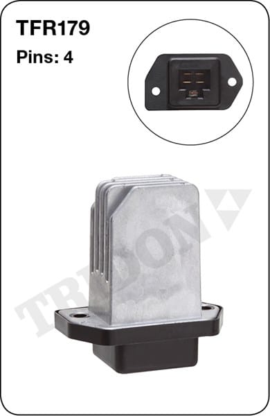 AC Heater Fan Resistor fits Holden Colorado Isuzu MU-X