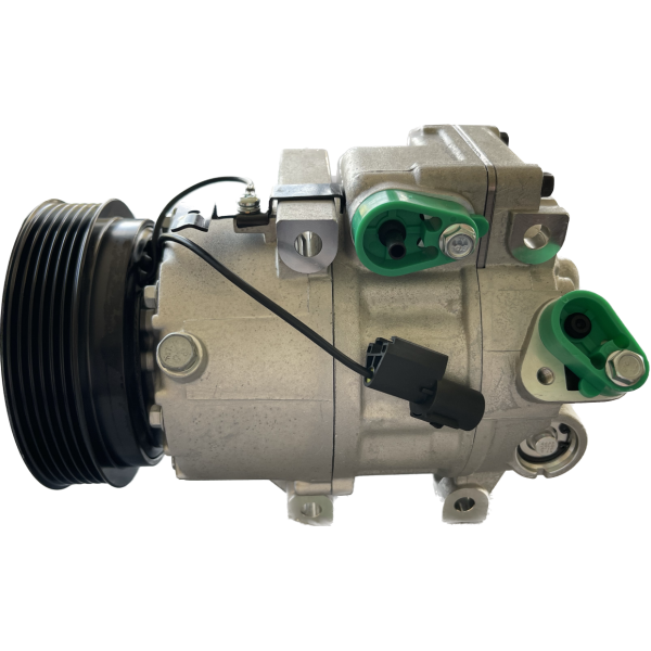 Hyundai AC Compressor on white background